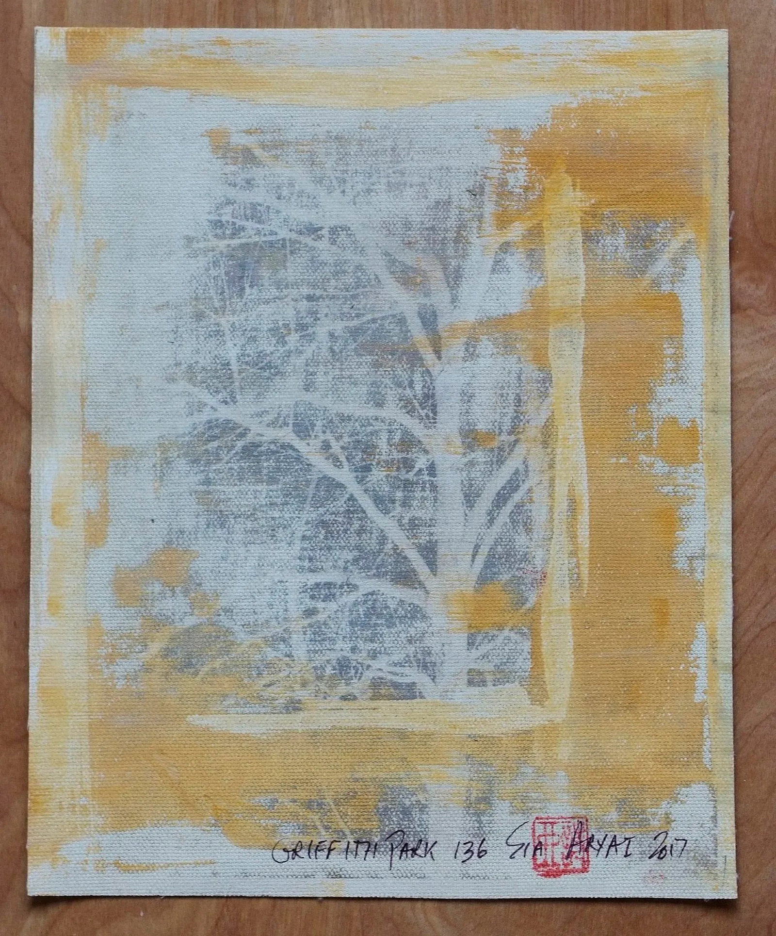 Griffith Park #136 Abstract Print - 2