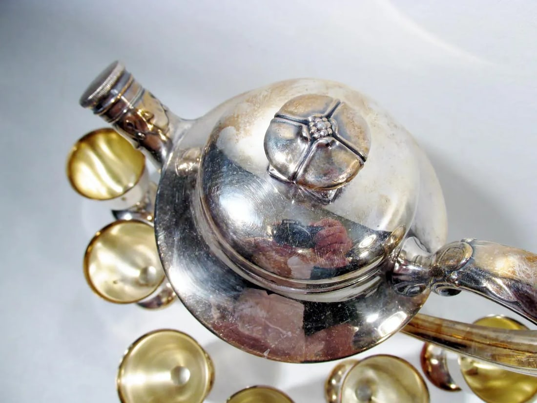 International Silver Guild Cadence Cocktail Shaker Set - Set of 7 - 6