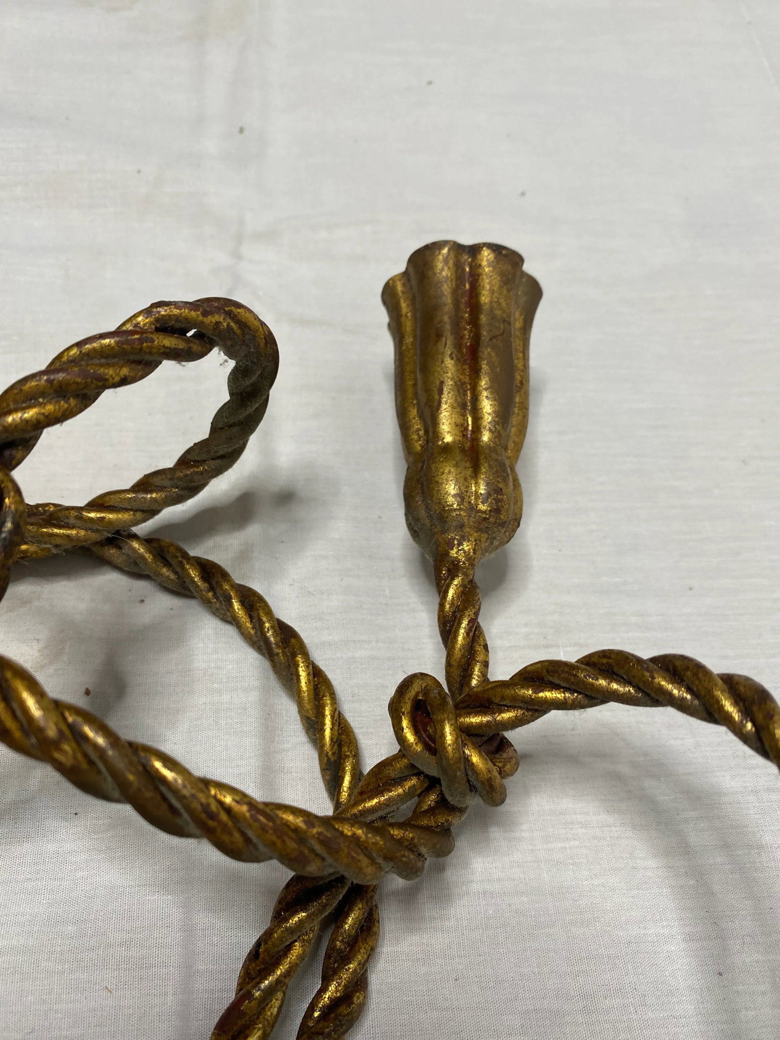 Vintage Italian Tole Sconces - 6
