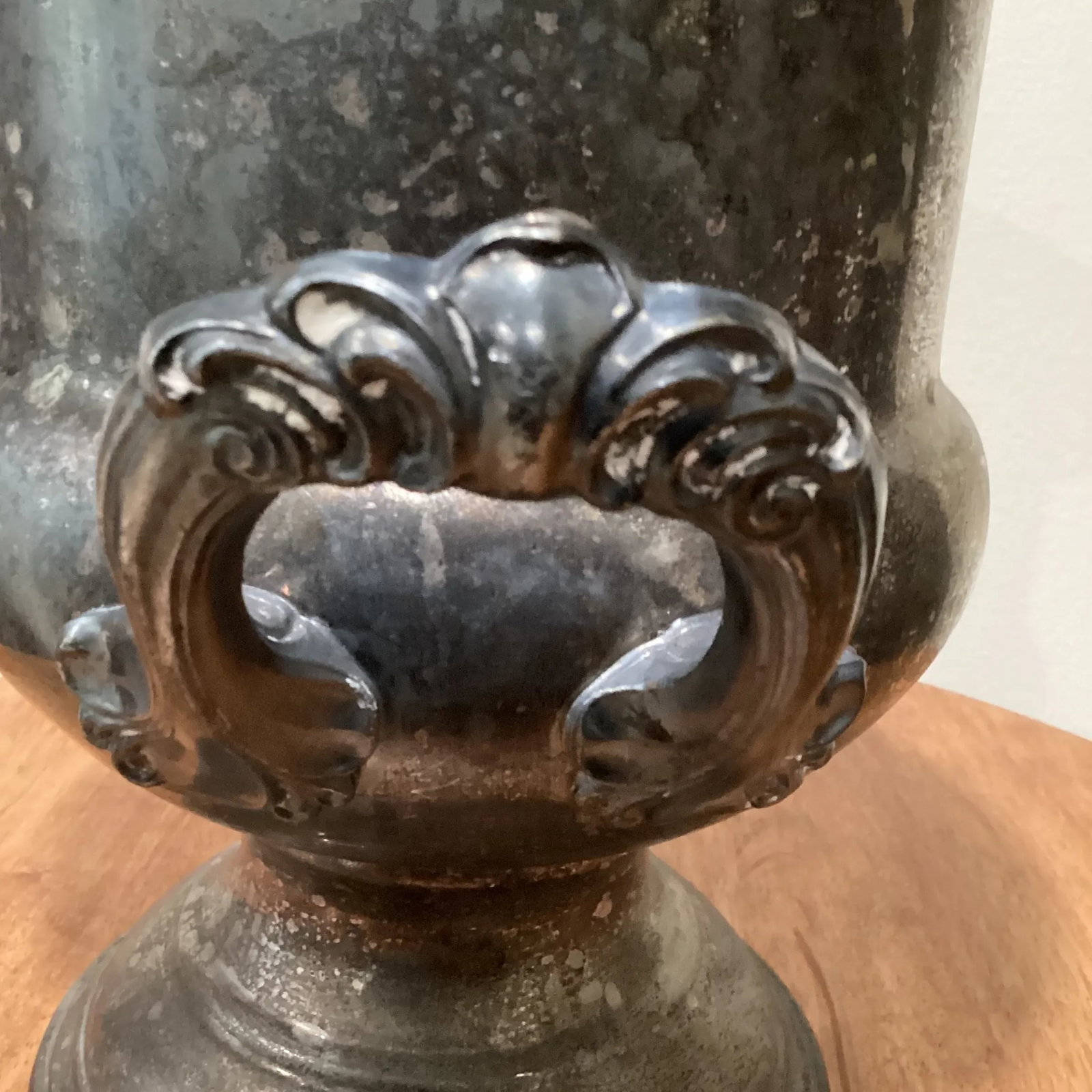 Vintage Silver-Plate Ice Champagne Large Bucket Wine Cooler Victorian Style 1779 - 5