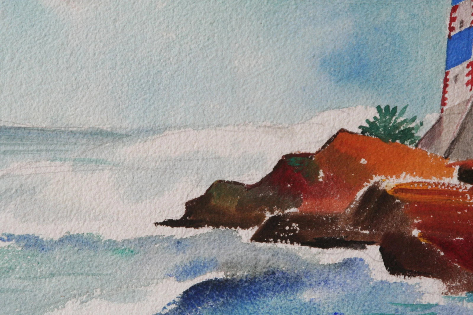 1951 Watercolor of Portugal - 5