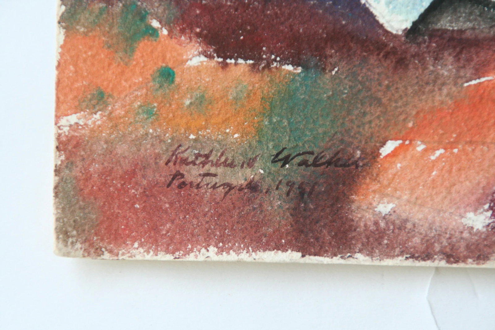 1951 Watercolor of Portugal - 6