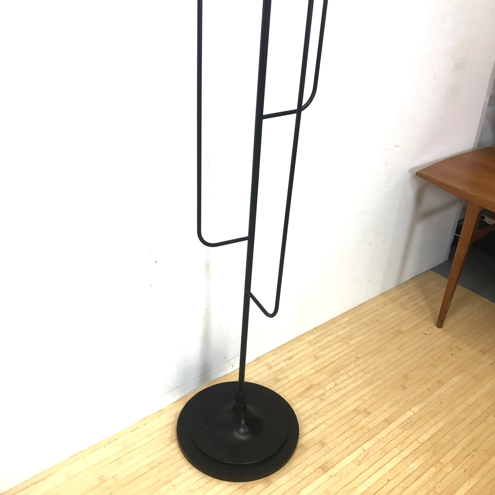 Tall Mid Century Wrought Iron Coat Rack - 2