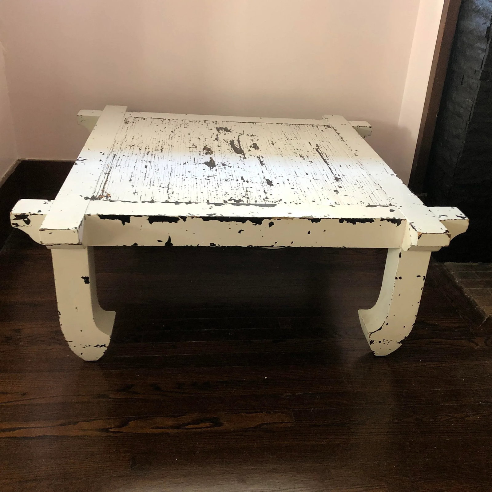 1990s Vintage Bamboo and Wood Coffee Table - 3