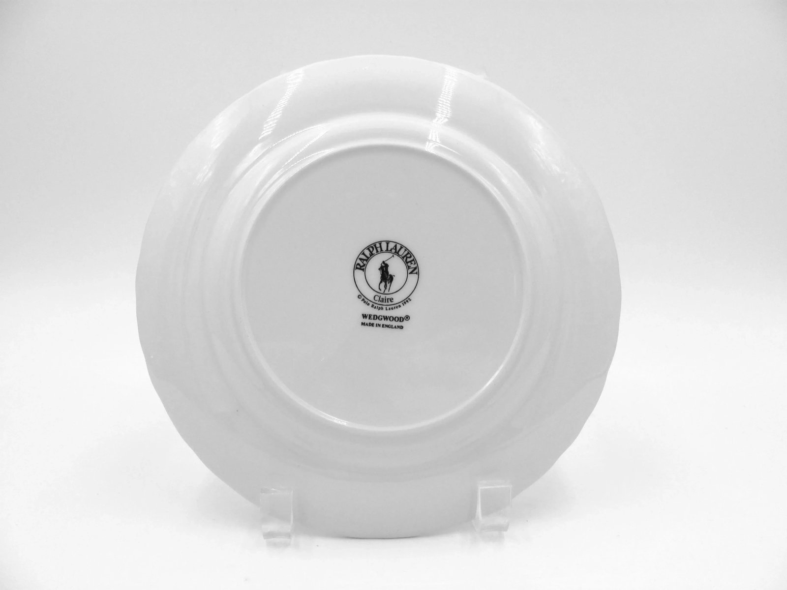 Ralph Lauren Wedgwood England Claire White Service for 10 Dinnerware - 30 Piece Set - 7