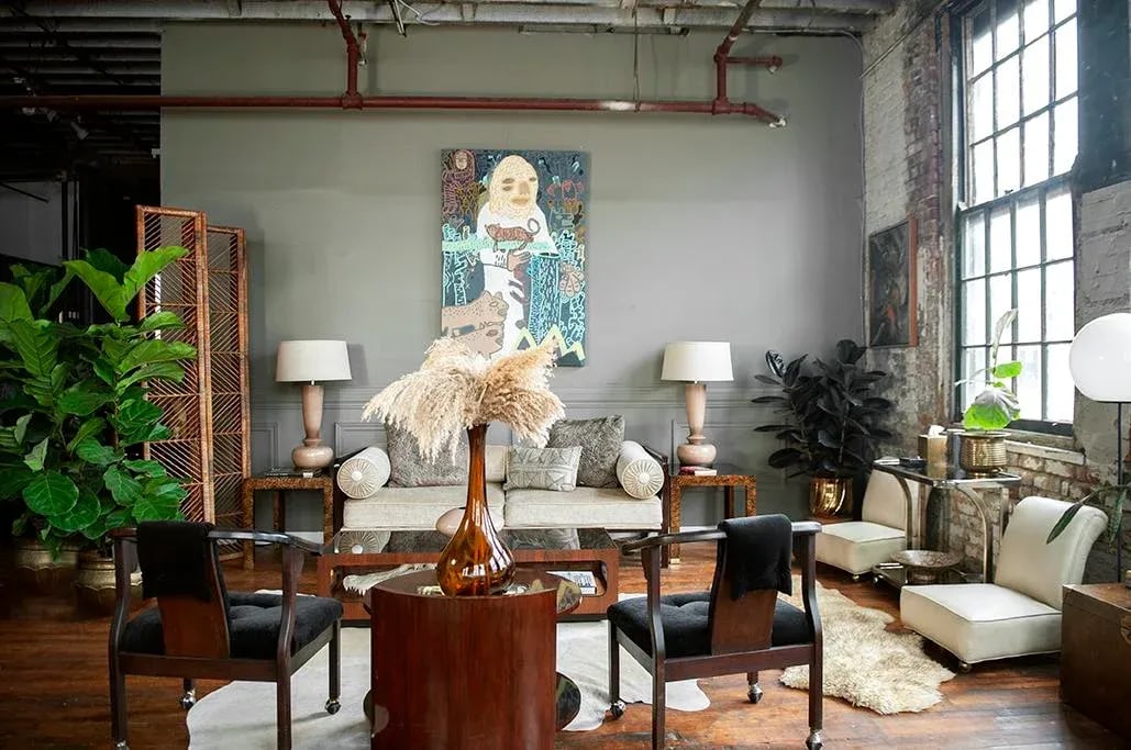 1960s Mid-Century Modern Rattan Room Divider Screen - 7