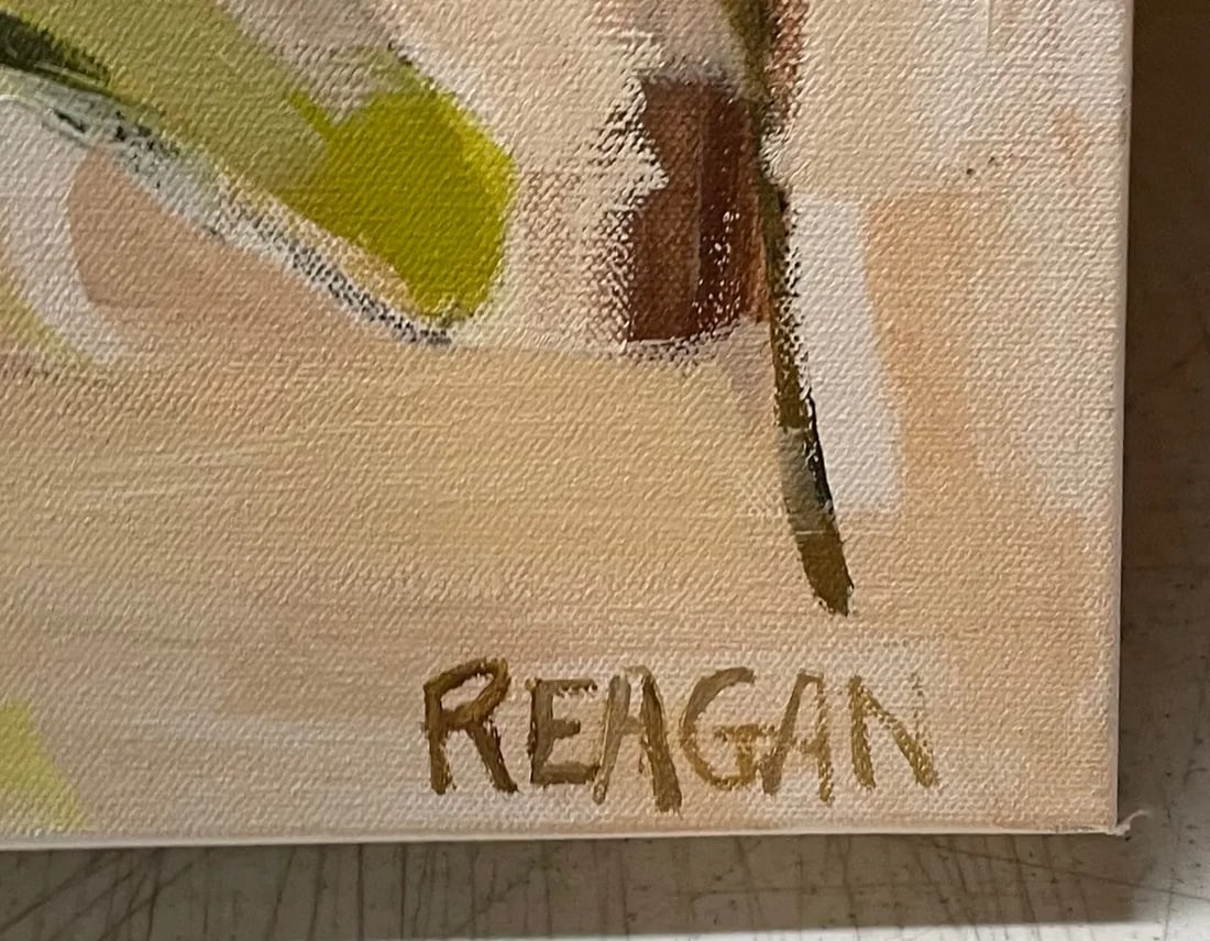 Reagan Geschardt 'Dancer' Woman Contemporary Abstract Expressionist Painting - 7