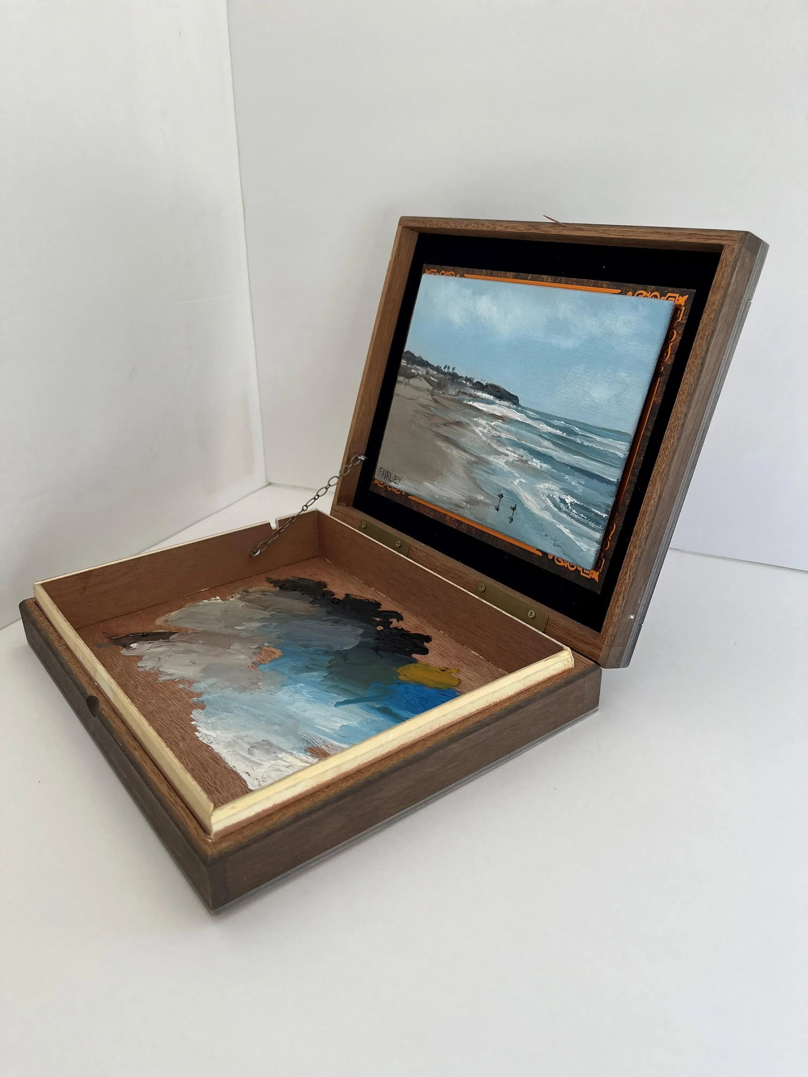 Shore Thing! Original Art Assemblage Box by Jessica Fairley. - 4