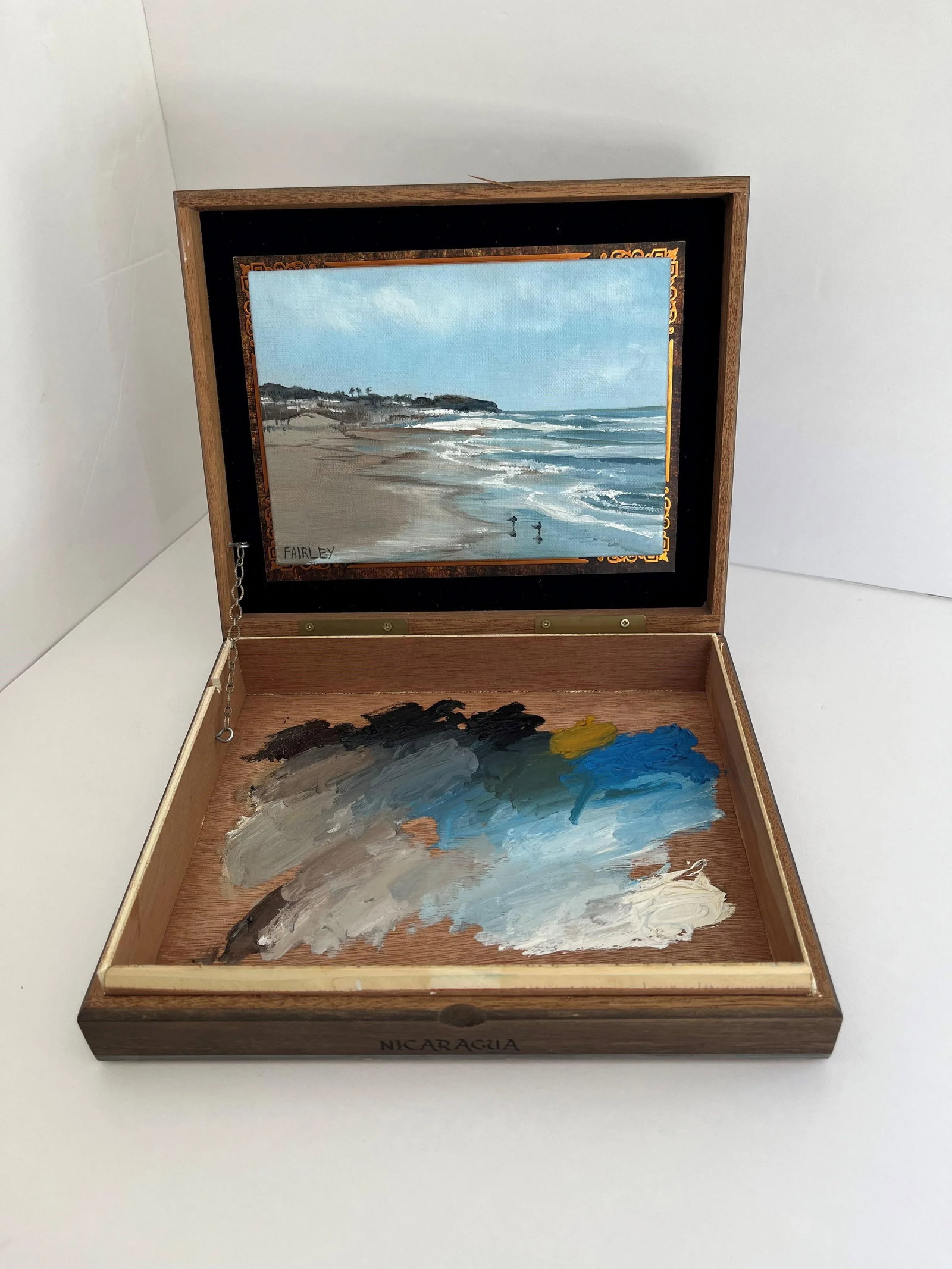 Shore Thing! Original Art Assemblage Box by Jessica Fairley. - 6