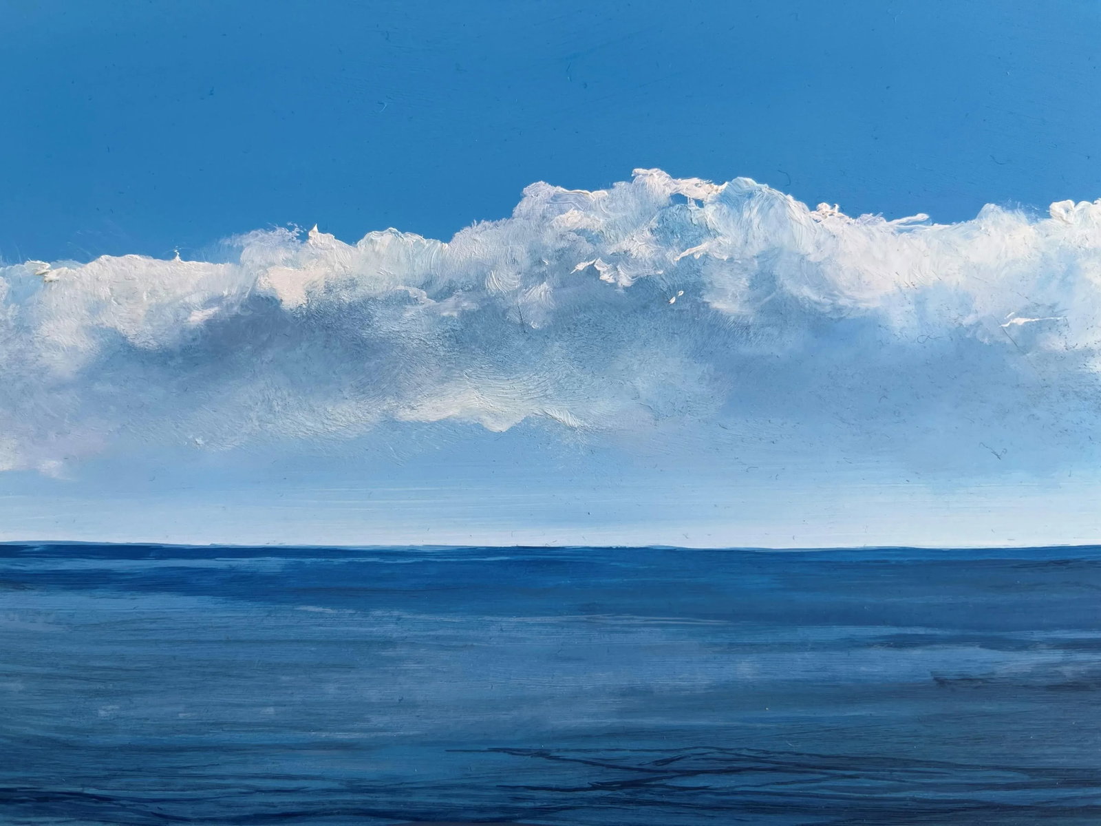Rolling Clouds, Original Oil Painting by Jessica Fairley - 2