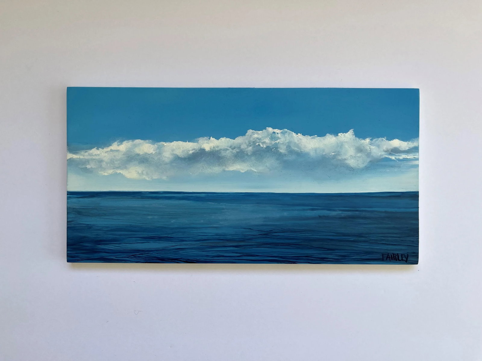 Rolling Clouds, Original Oil Painting by Jessica Fairley - 3