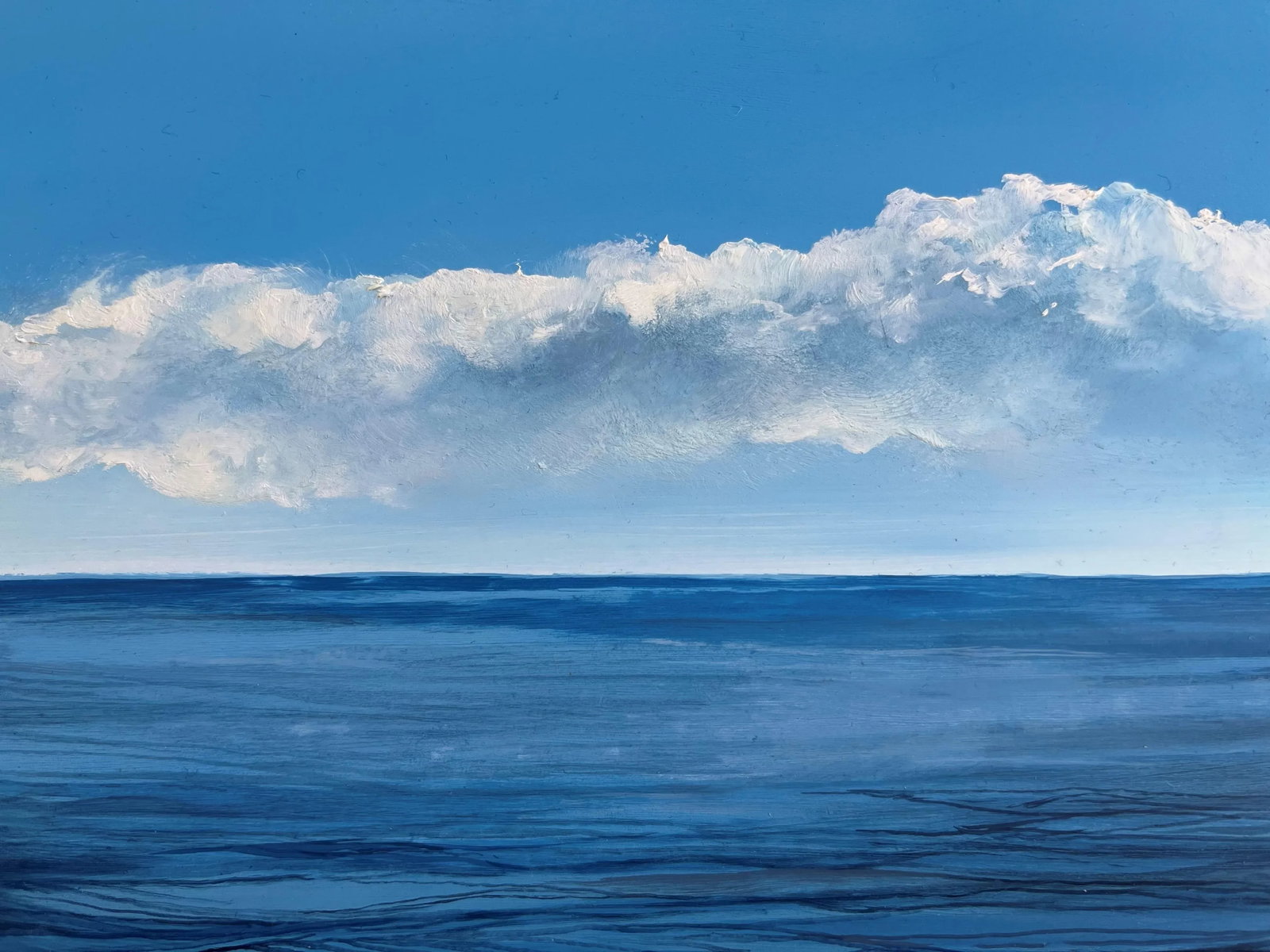 Rolling Clouds, Original Oil Painting by Jessica Fairley - 5