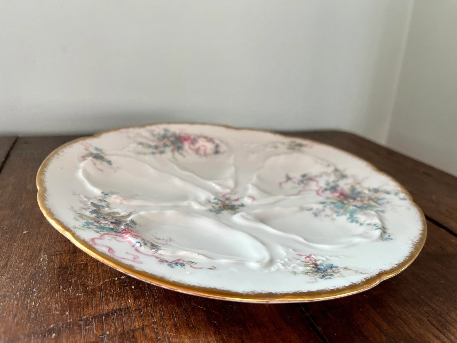 Antique Limoges Oyster Plate - 6