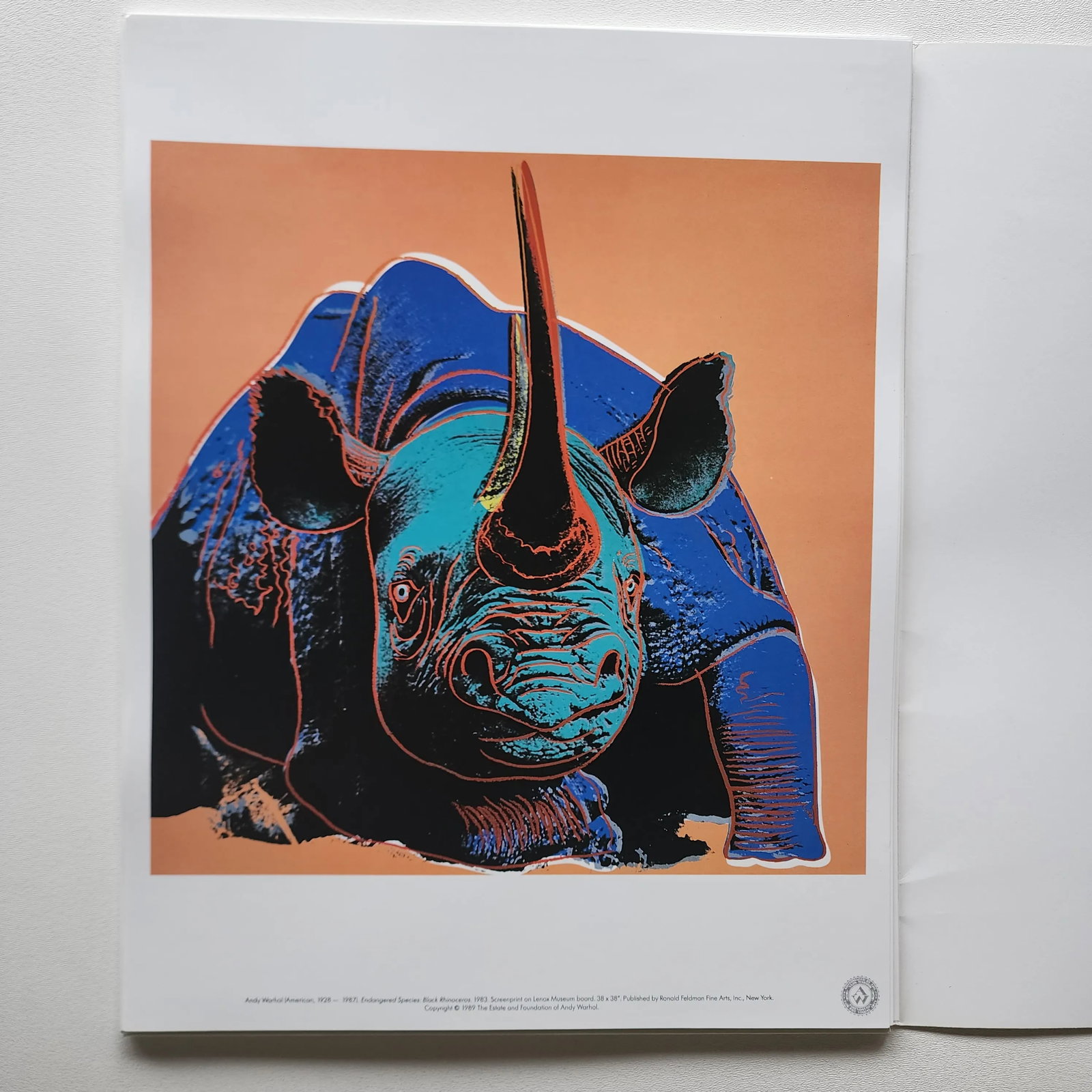 1989 Andy Warhol Endangered Species Prints in Original Portfolio - 7