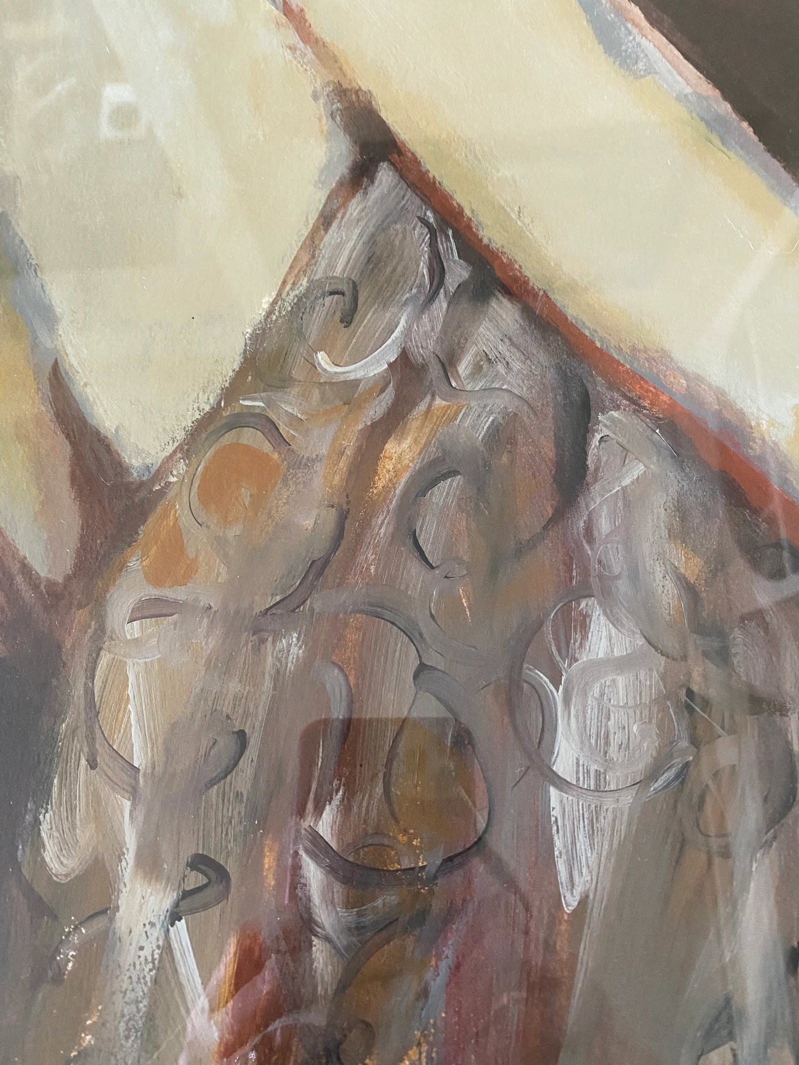 Mid-Century Original Portrait Painting of a Woman - 8