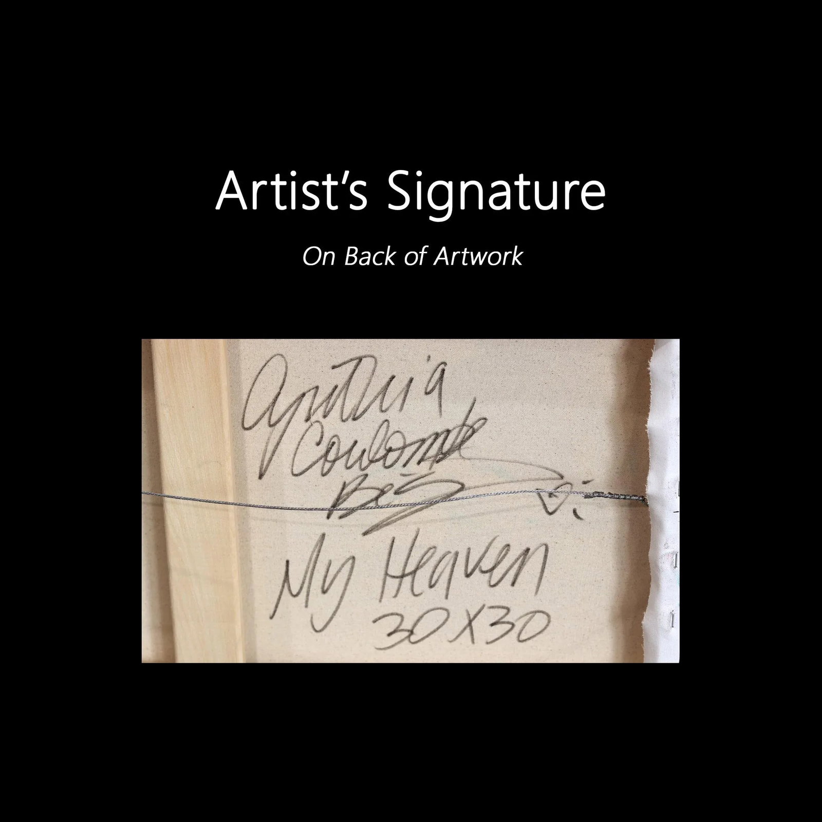 My Heaven Original Artwork by Cynthia Coulombe-Begin - 9