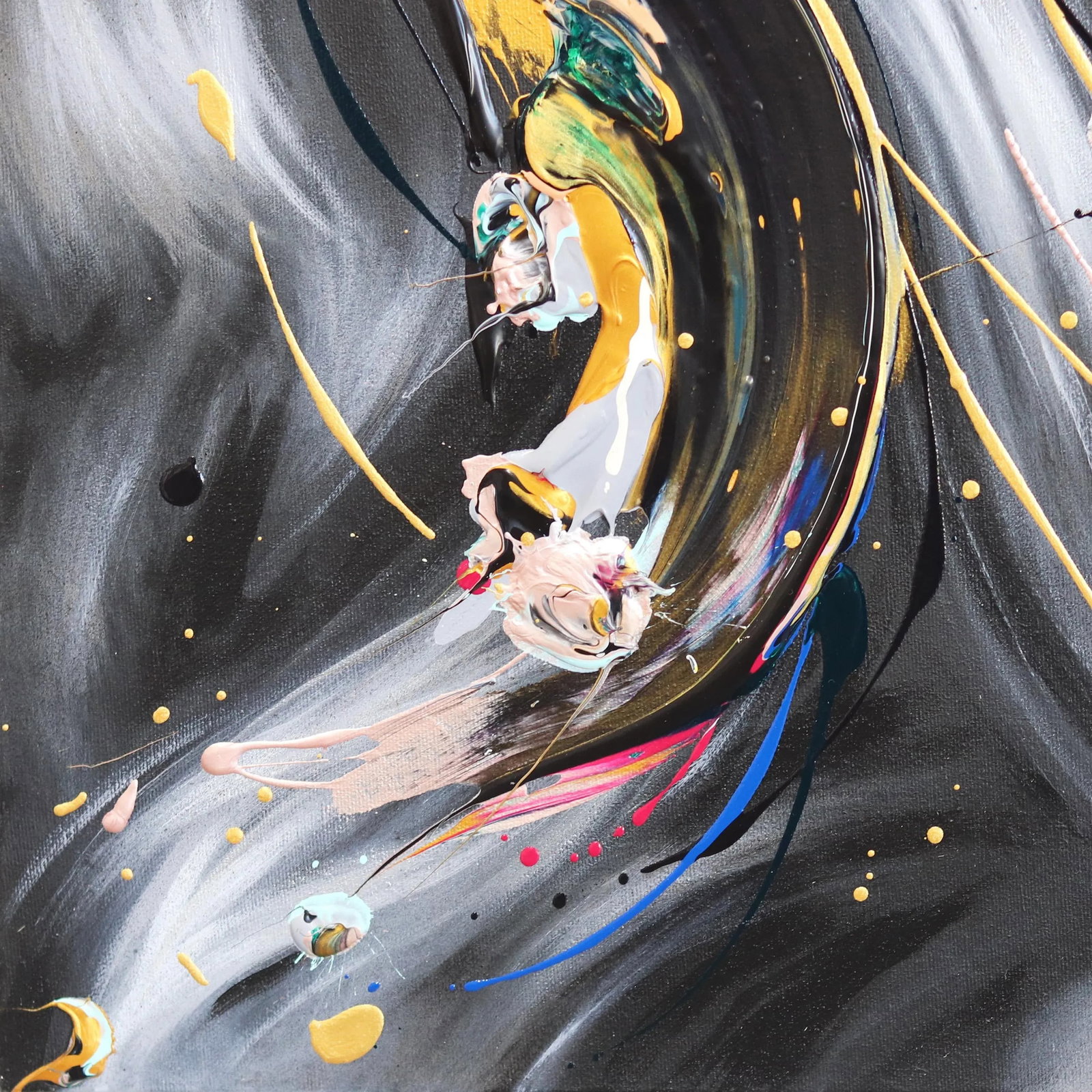 Lost in Paradise Original Artwork by Cynthia Coulombe-Begin - 6