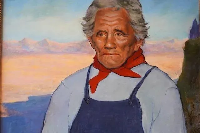 Edith Catlin Phelps (1874-1961) - Portrait of a Farmer - 5