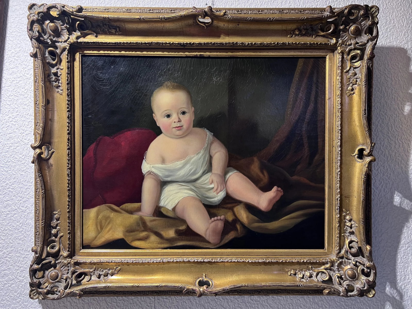 Attr. To John O'Brien Inman (1828-1896) - Antique 1864 American Child Portrait - 2
