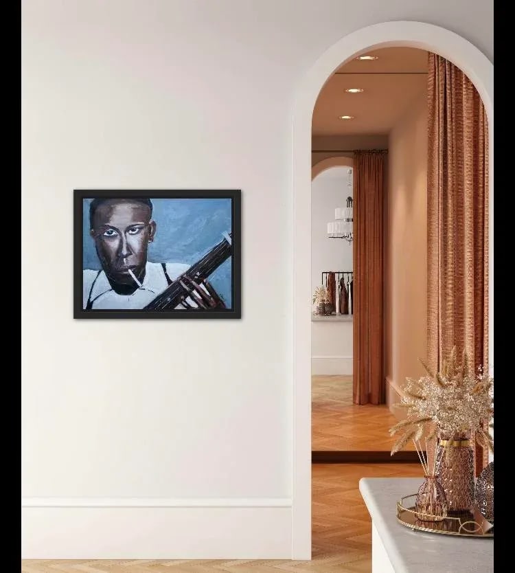 Modern Portraiture, Robert Johnson in Oil - 3