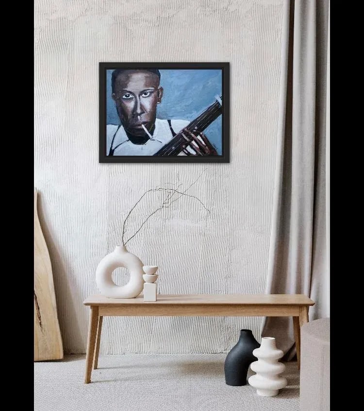 Modern Portraiture, Robert Johnson in Oil - 5
