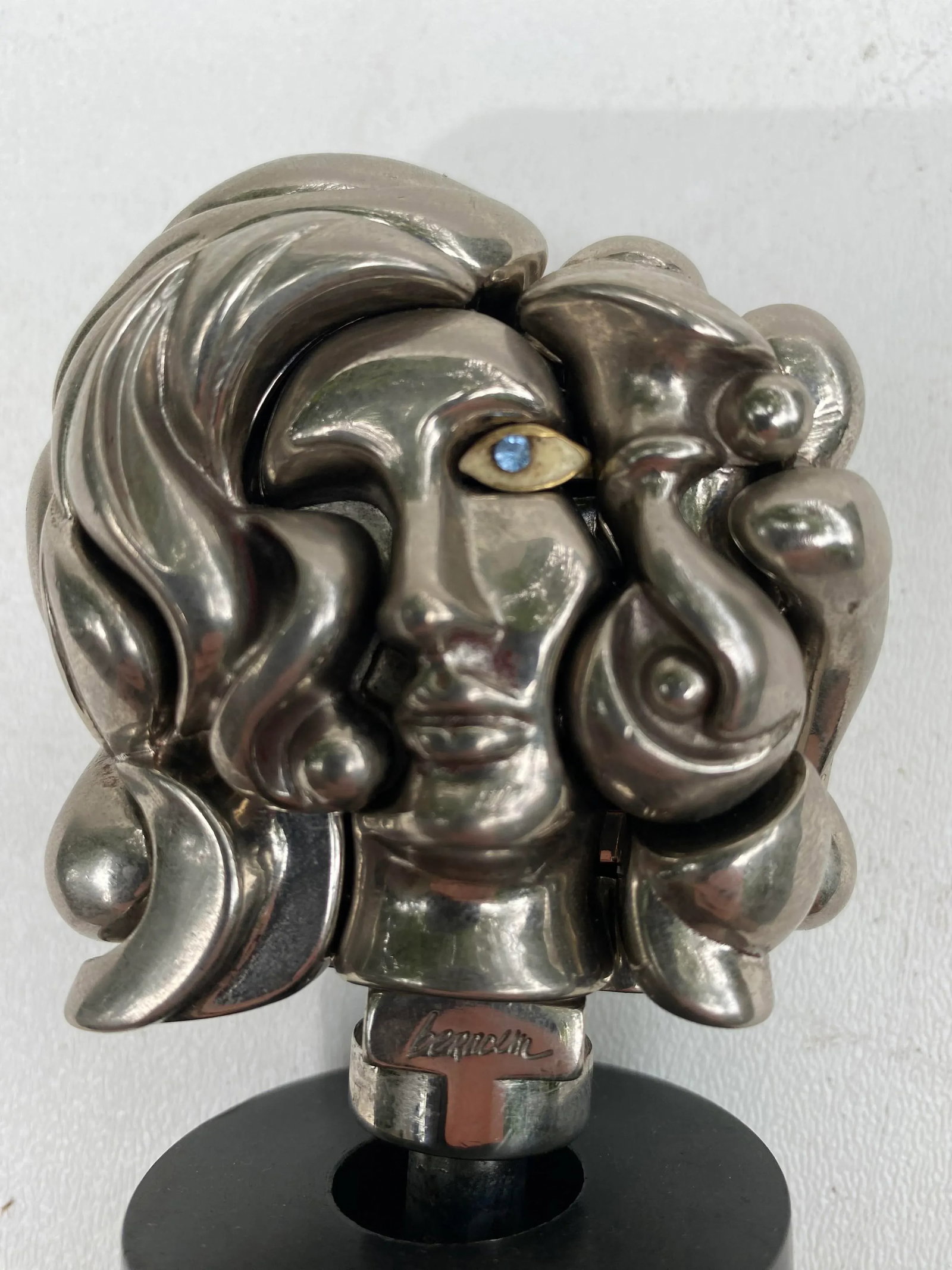 Miguel Ortiz Berrocal 1969 Portrait De Michele Puzzle Sculpture - 5