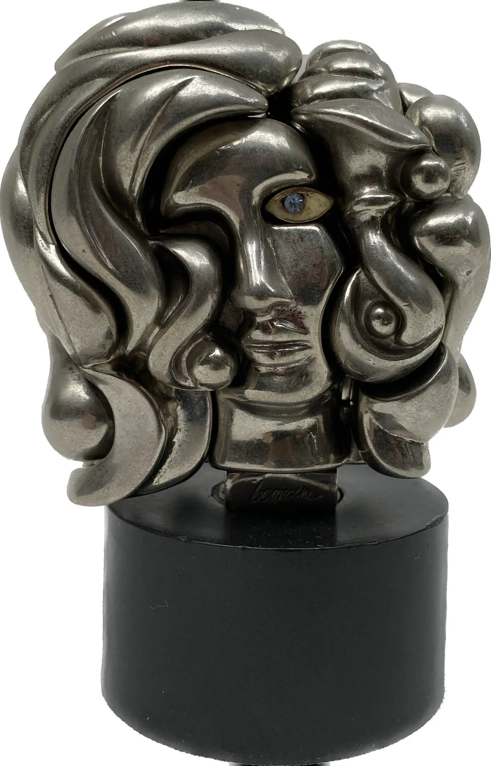 Miguel Ortiz Berrocal 1969 Portrait De Michele Puzzle Sculpture - 6
