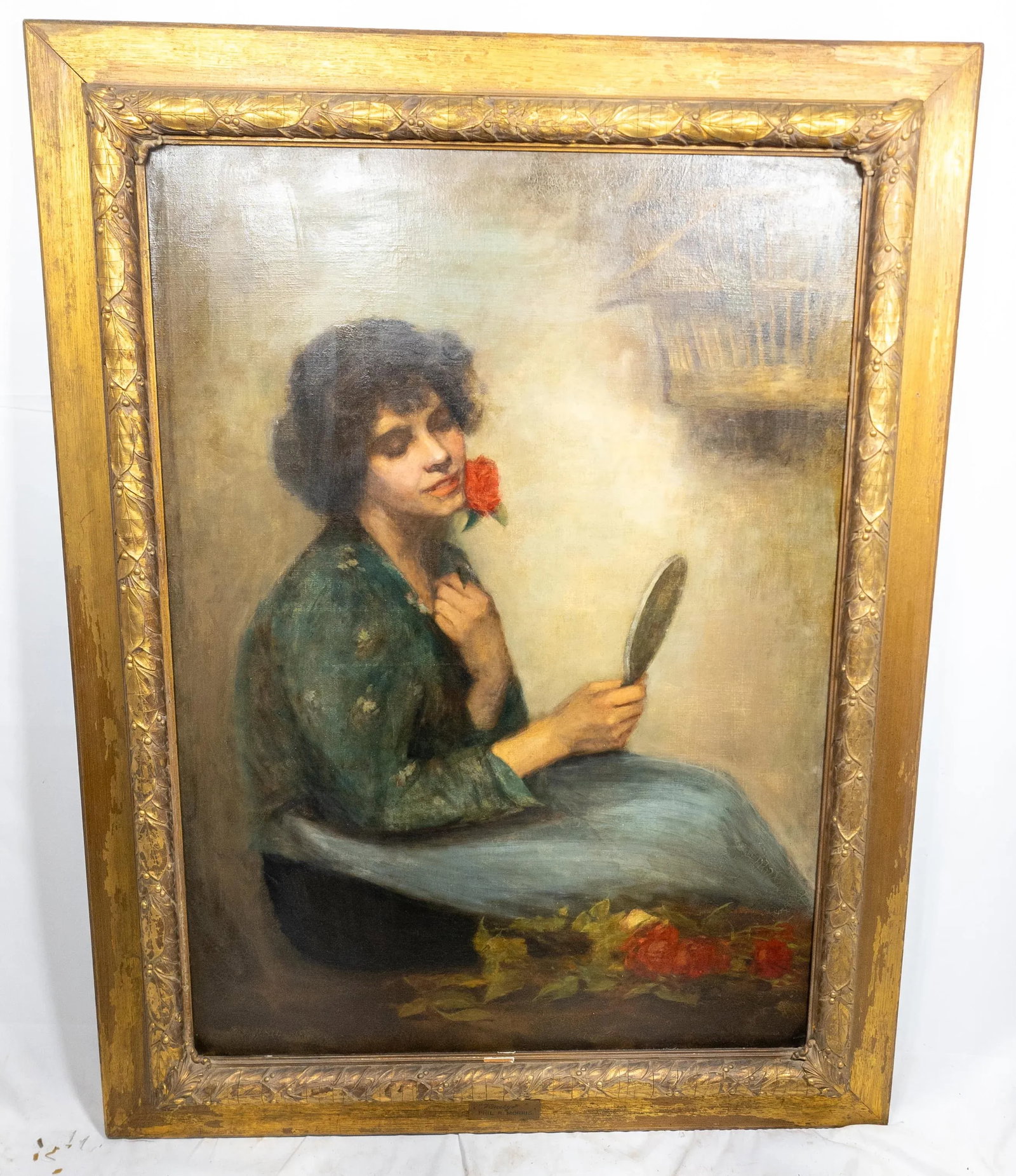 Late 19th Century English Painting of a Young Lady by Philip Richard Morris - 13
