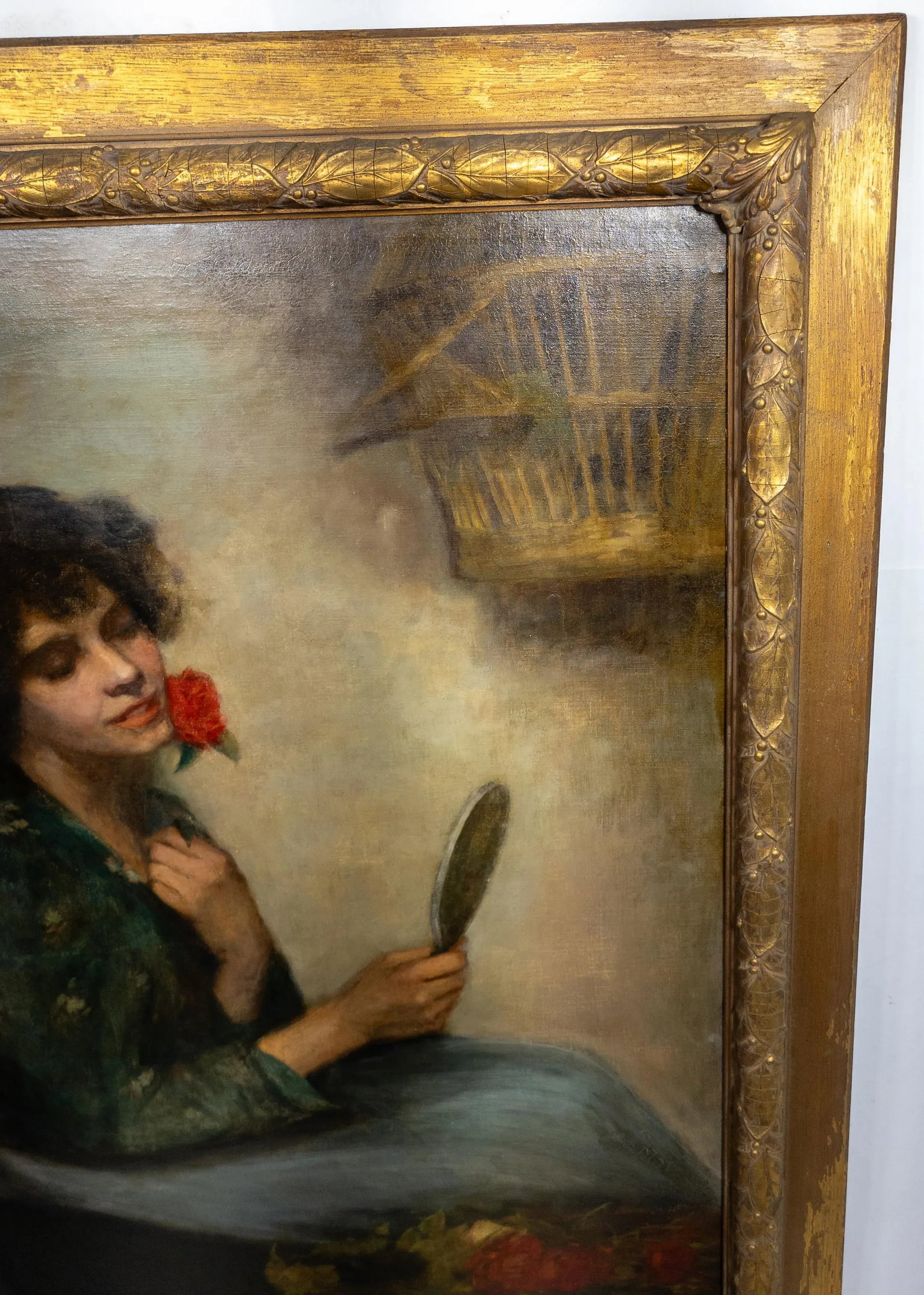 Late 19th Century English Painting of a Young Lady by Philip Richard Morris - 4