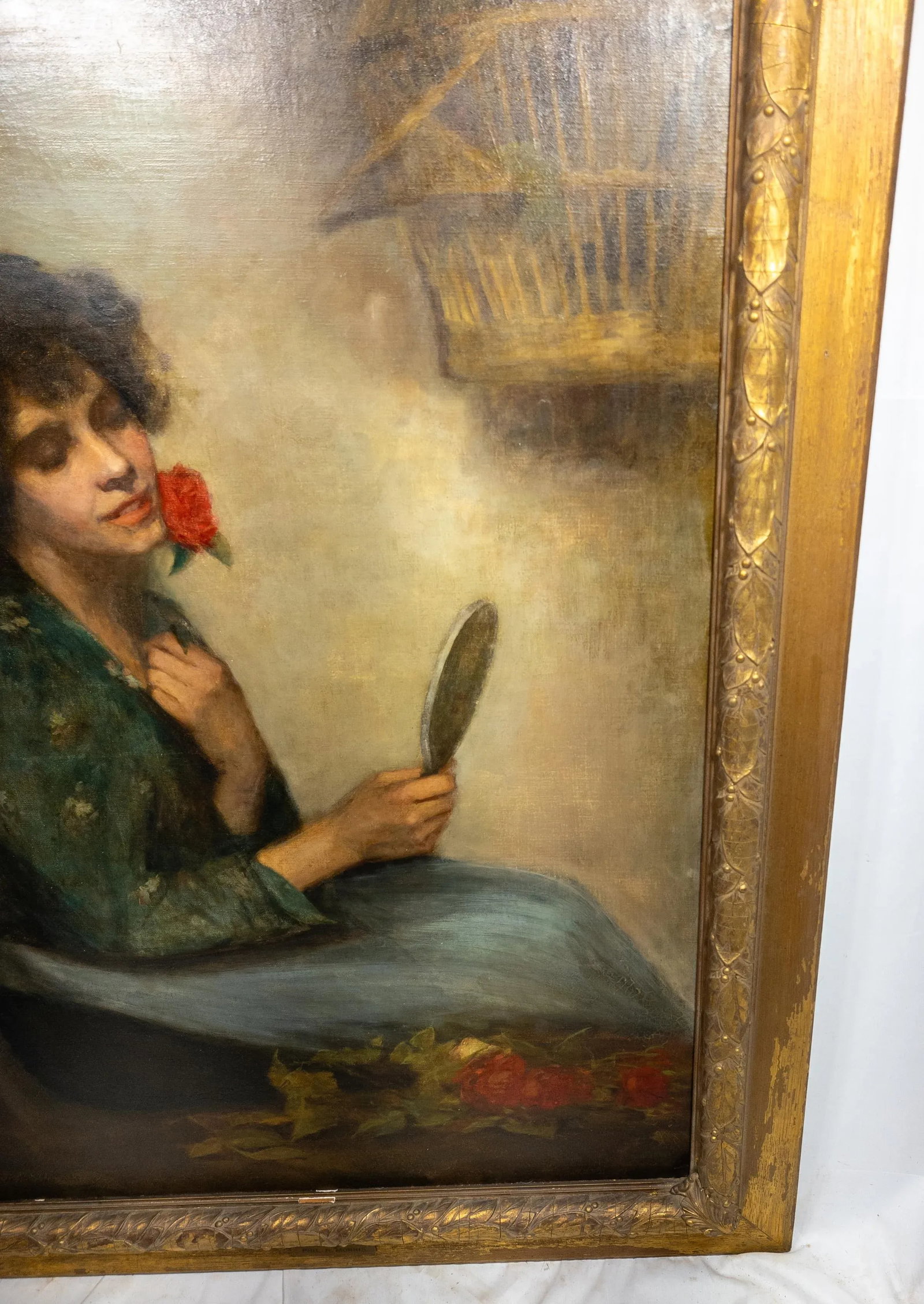 Late 19th Century English Painting of a Young Lady by Philip Richard Morris - 5