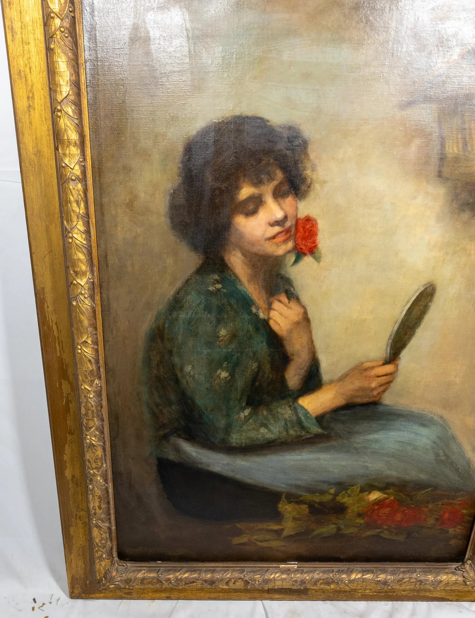 Late 19th Century English Painting of a Young Lady by Philip Richard Morris - 6