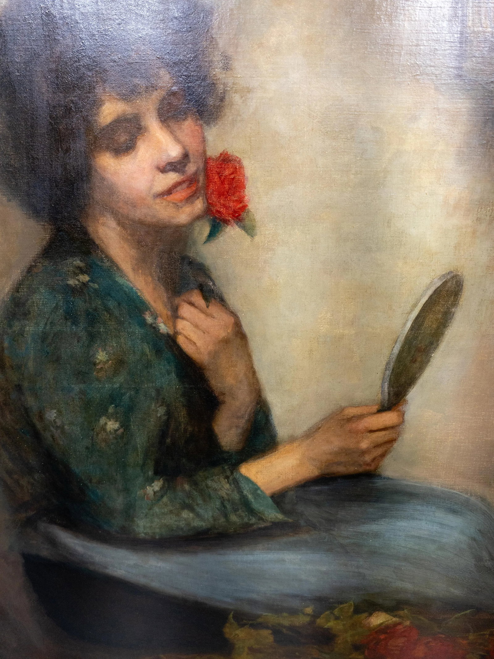Late 19th Century English Painting of a Young Lady by Philip Richard Morris - 9