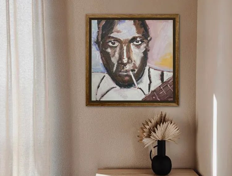 Modern Portraiture, Robert Johnson in Oil - 4