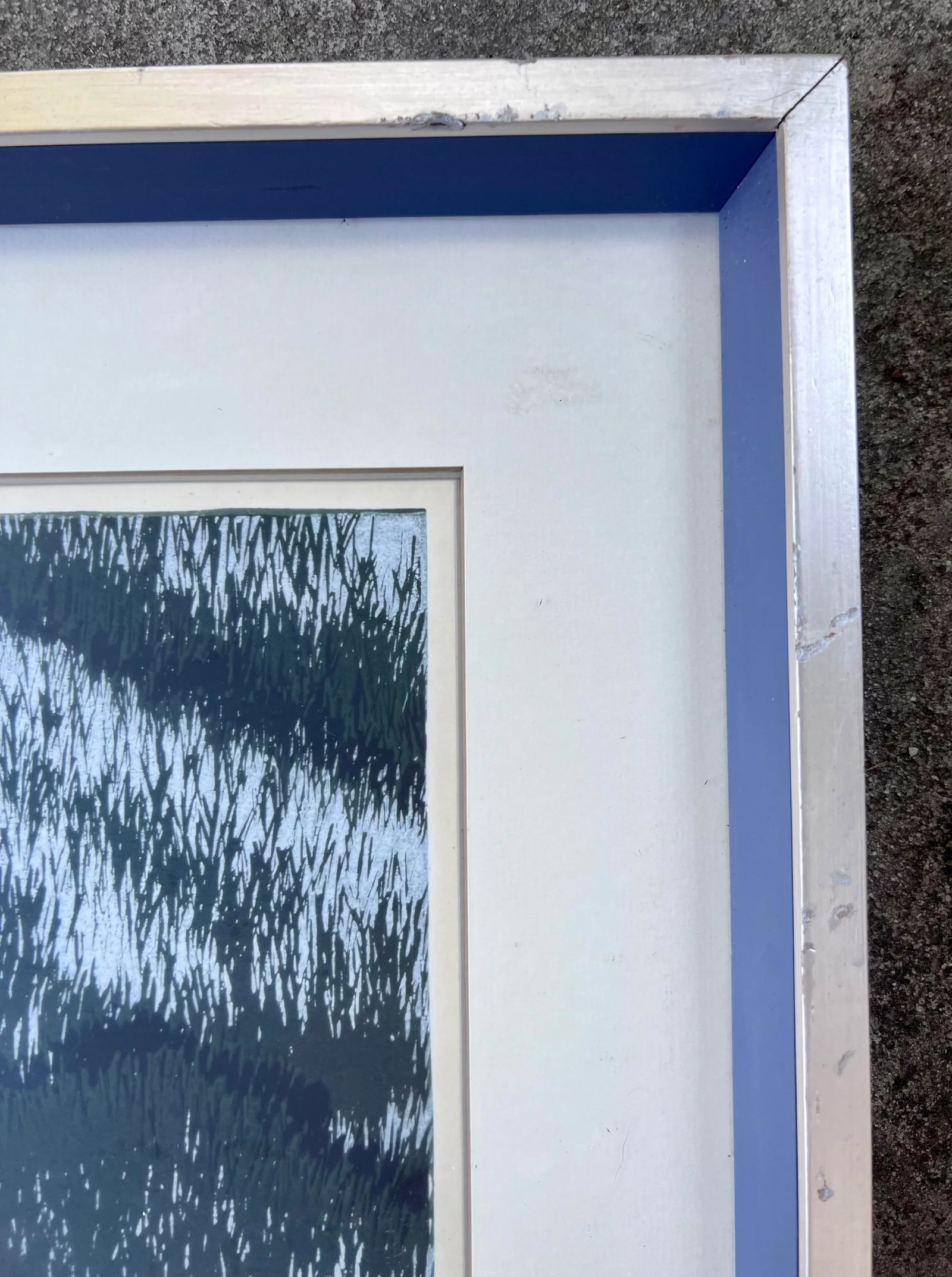 1978 Mitsuhiro Unno Woodblock Print Signed and Framed - 7
