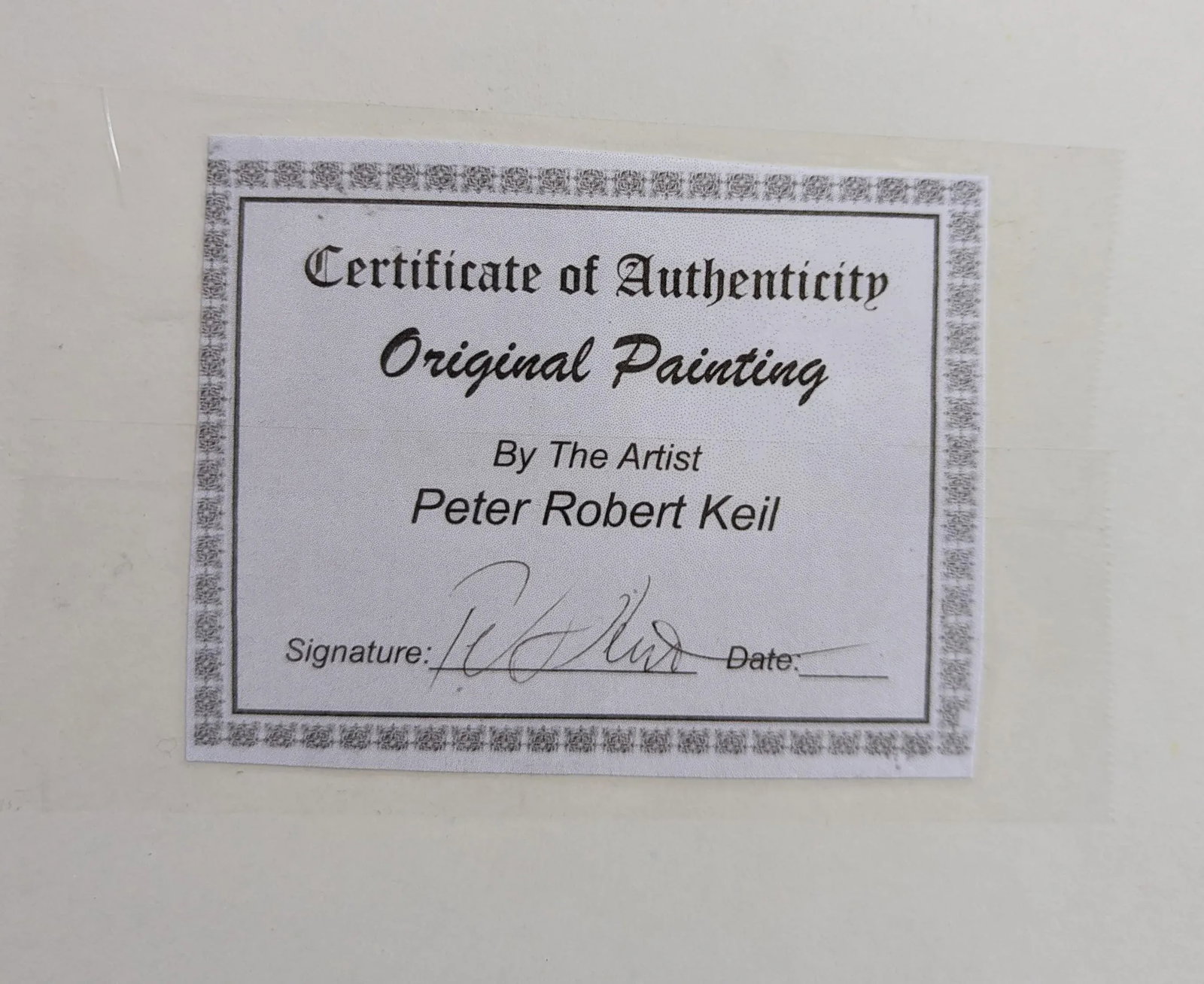 Late 20th Century Peter Keil Abstract Portrait Painting - 4