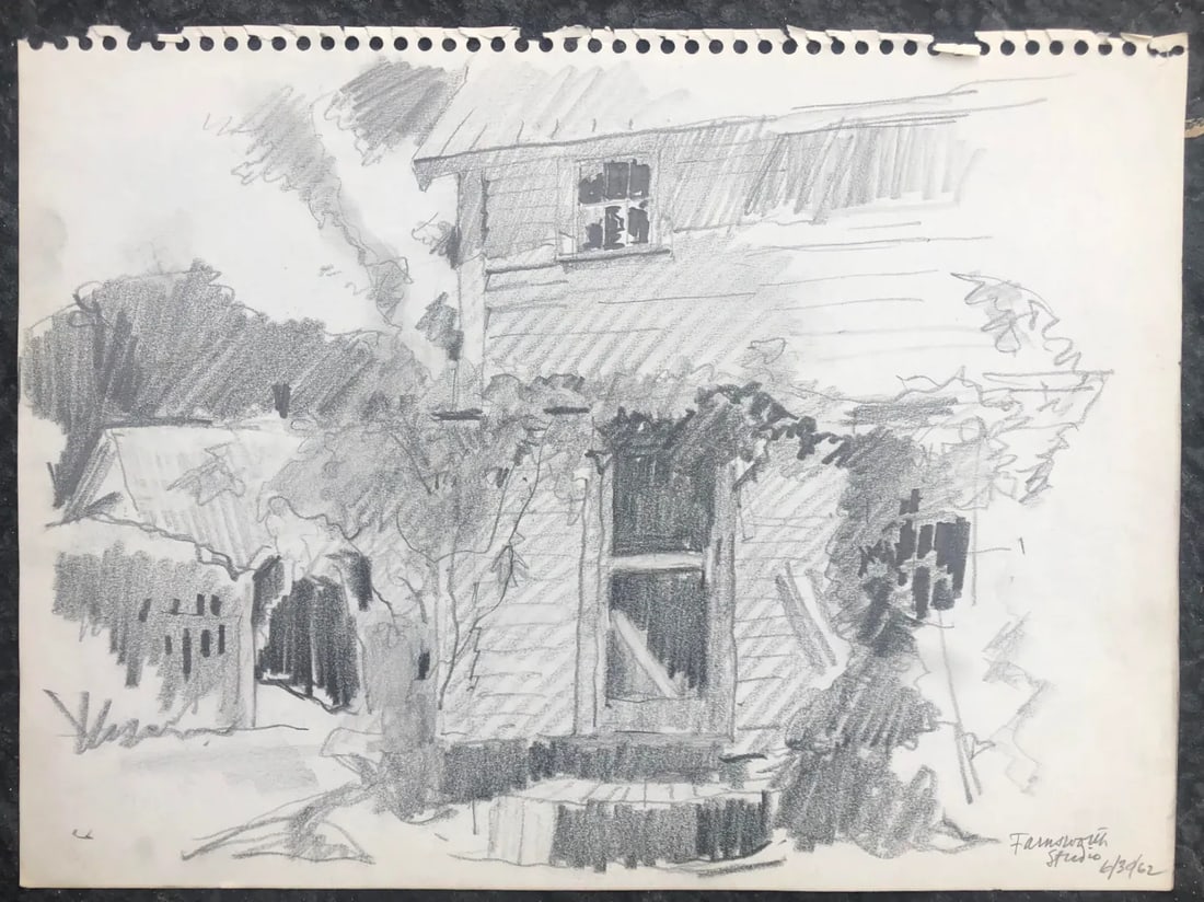 1962 Norman Kent Farnsworth Studio Maine - 2
