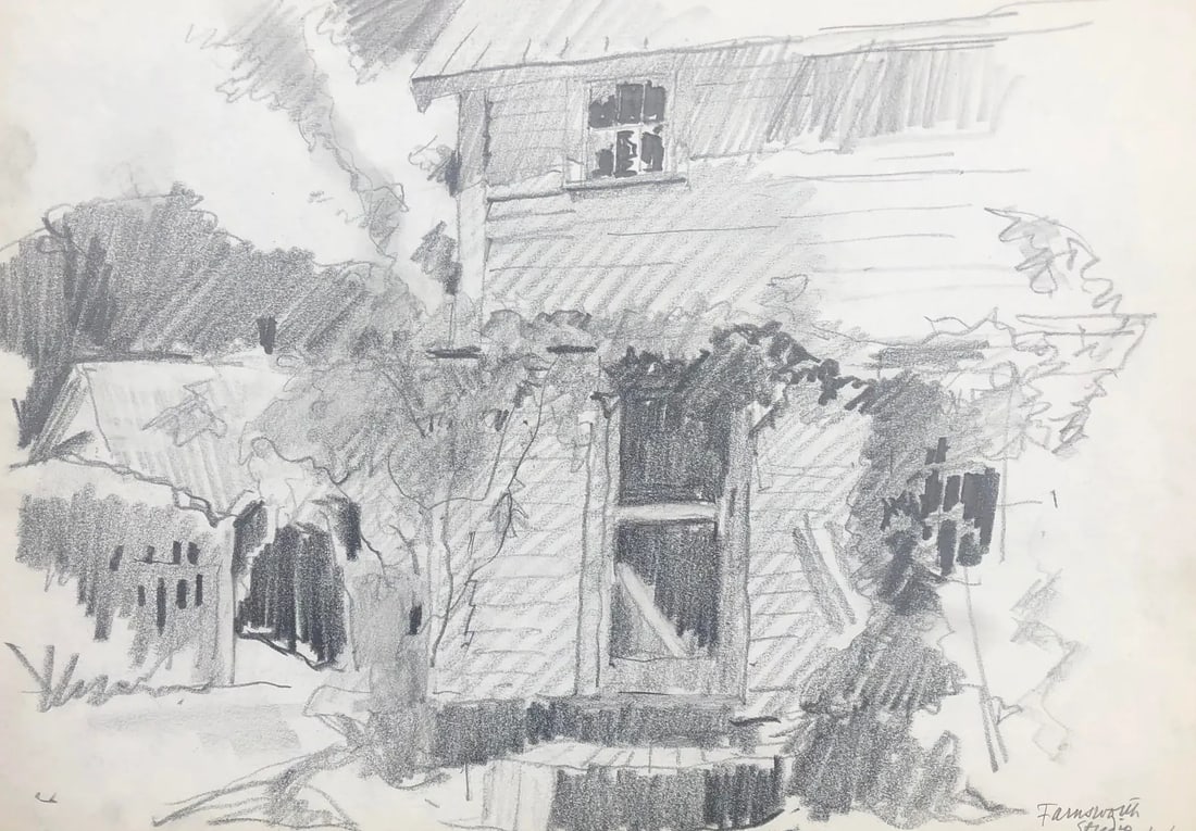 1962 Norman Kent Farnsworth Studio Maine - 3