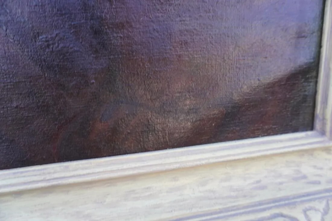 All in a Day's Work - Oil on Canvas 1920s - 7
