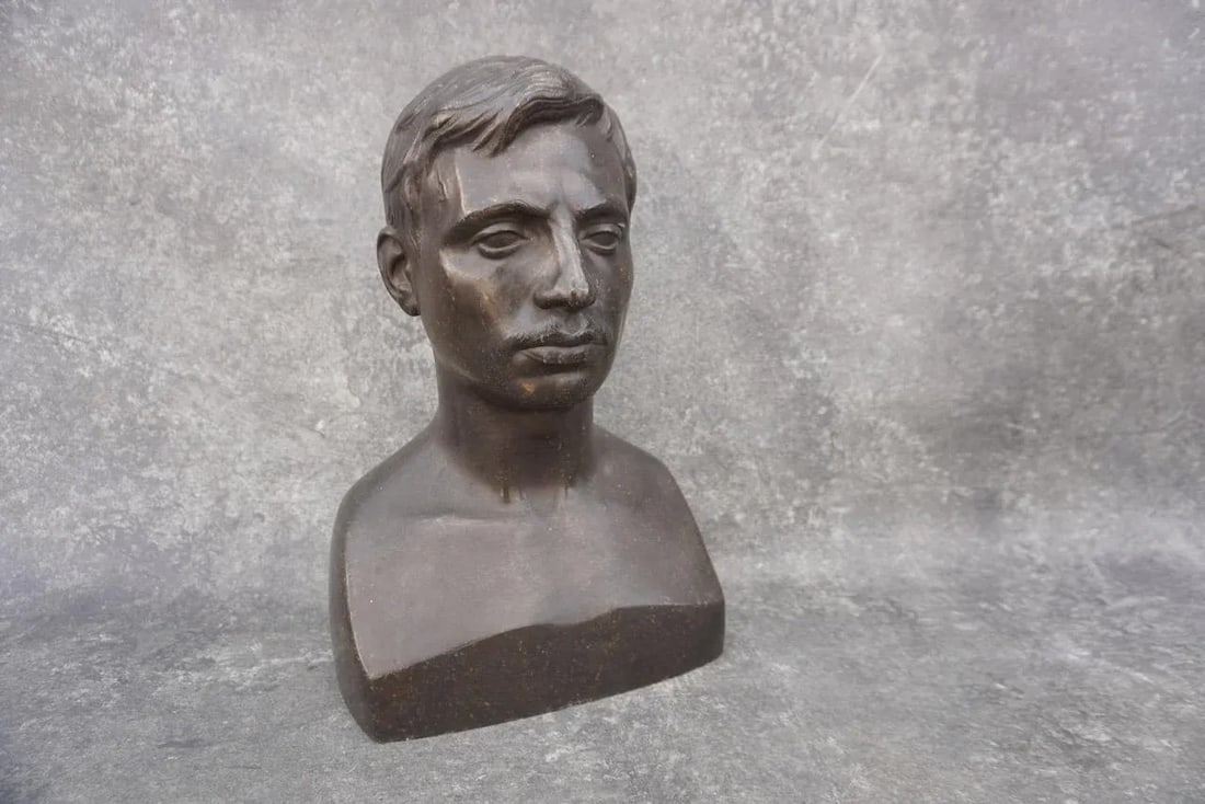 1930s Bernhard Bleeker Bust of a Man - 2