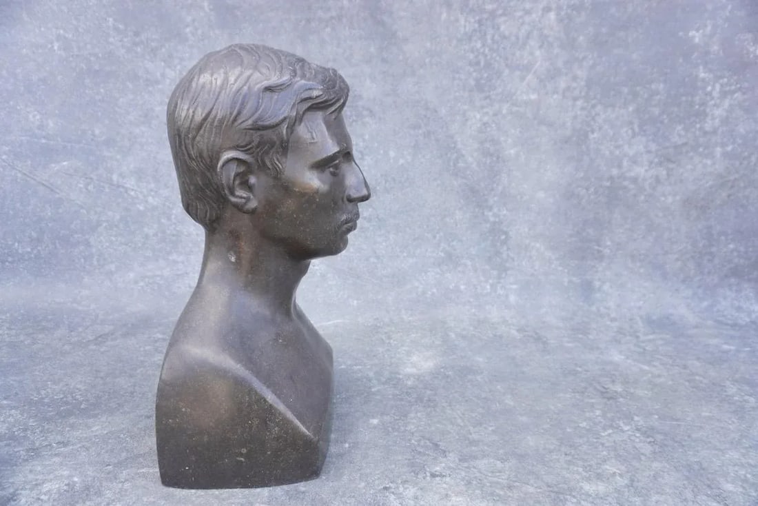 1930s Bernhard Bleeker Bust of a Man - 8