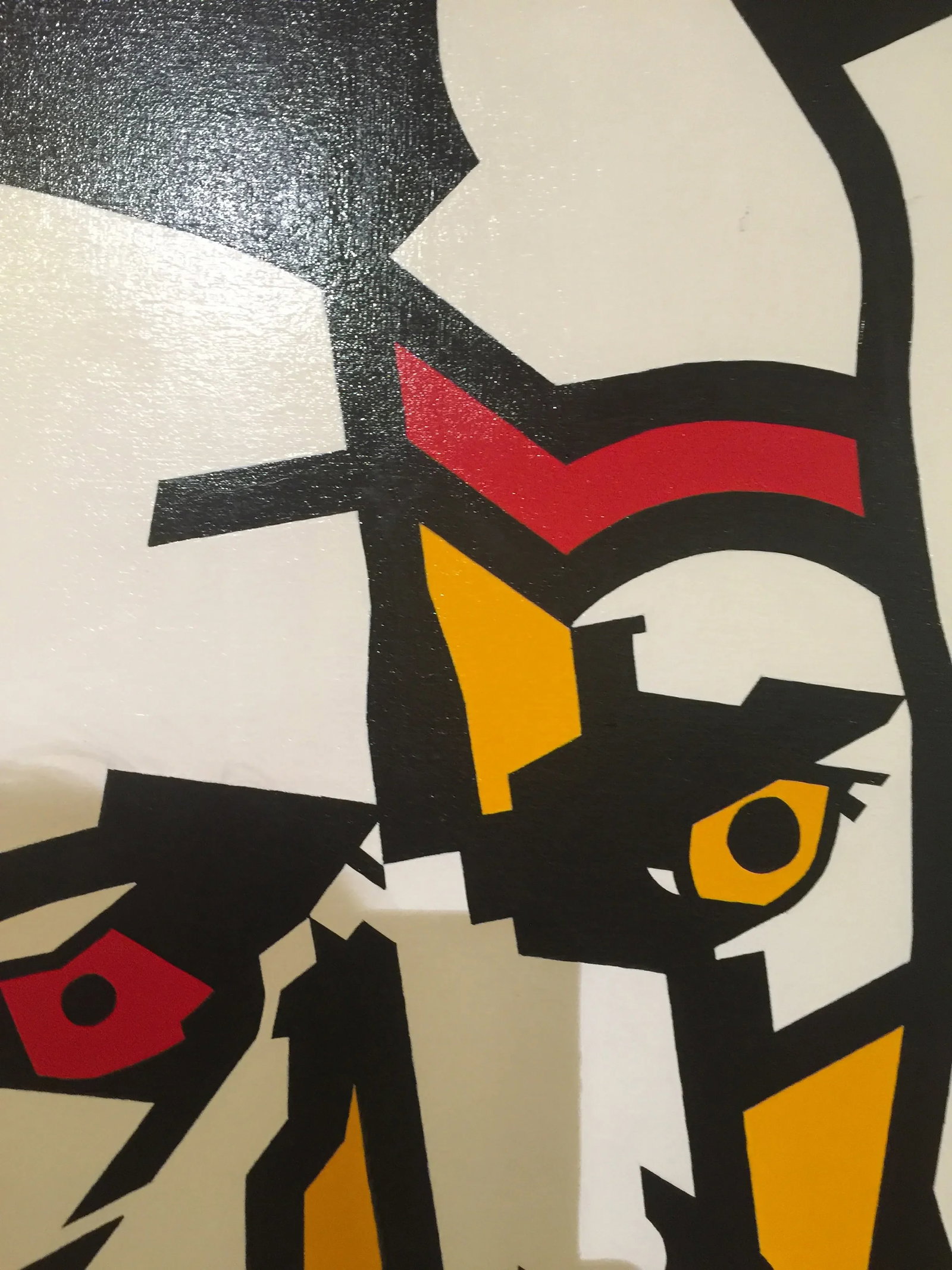 1990s Large Earl Hubbard Painting - 4