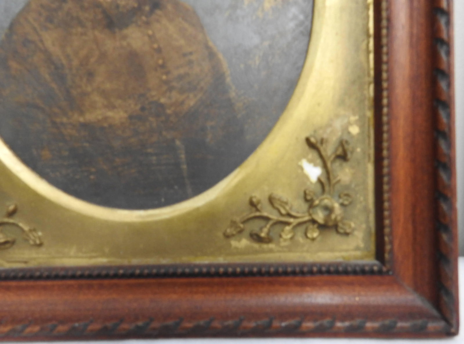 Early 20th Century Lady and Gentleman Oil on Board Set of Two Framed Paintings - 3