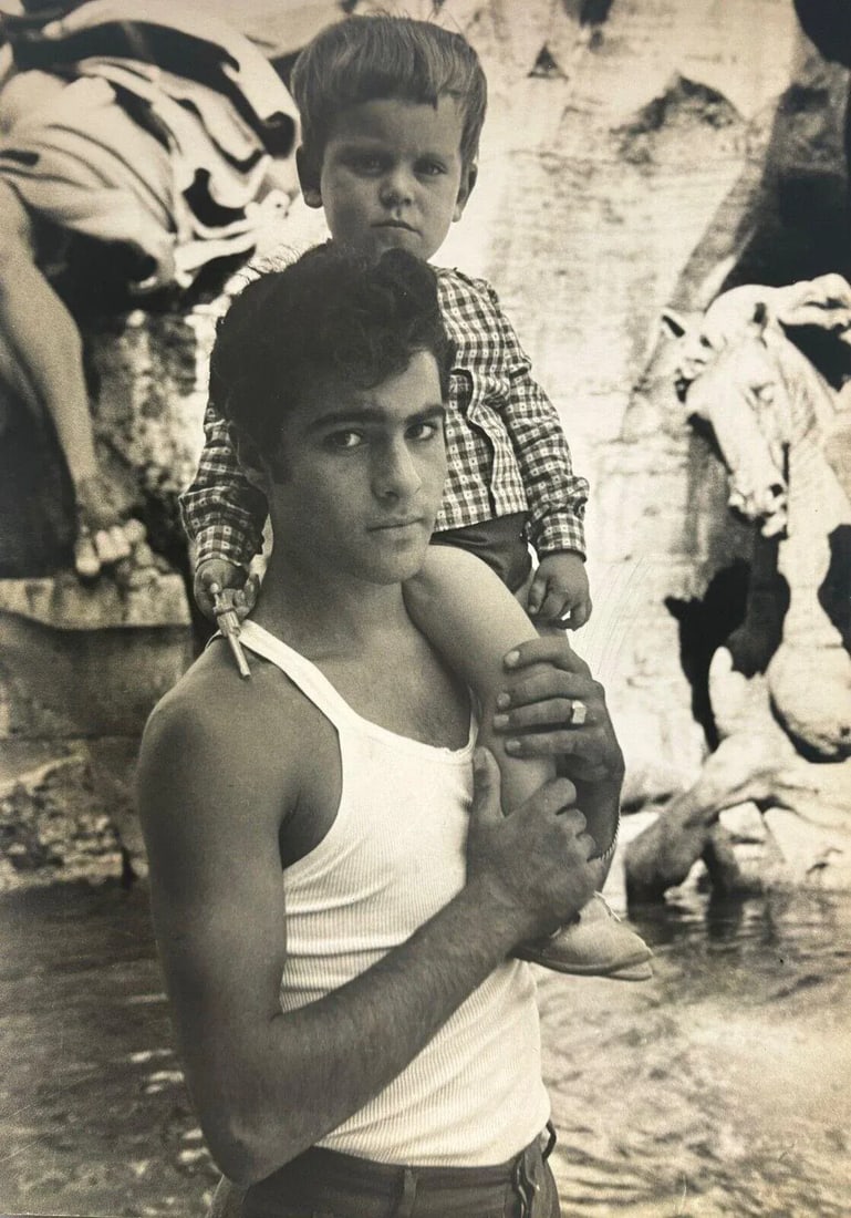 Original George Daniell 'nino & Bruno, Piazza Navonna Rome Italy" Photograph - 2