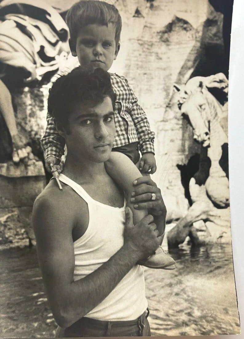 Original George Daniell 'nino & Bruno, Piazza Navonna Rome Italy" Photograph - 4