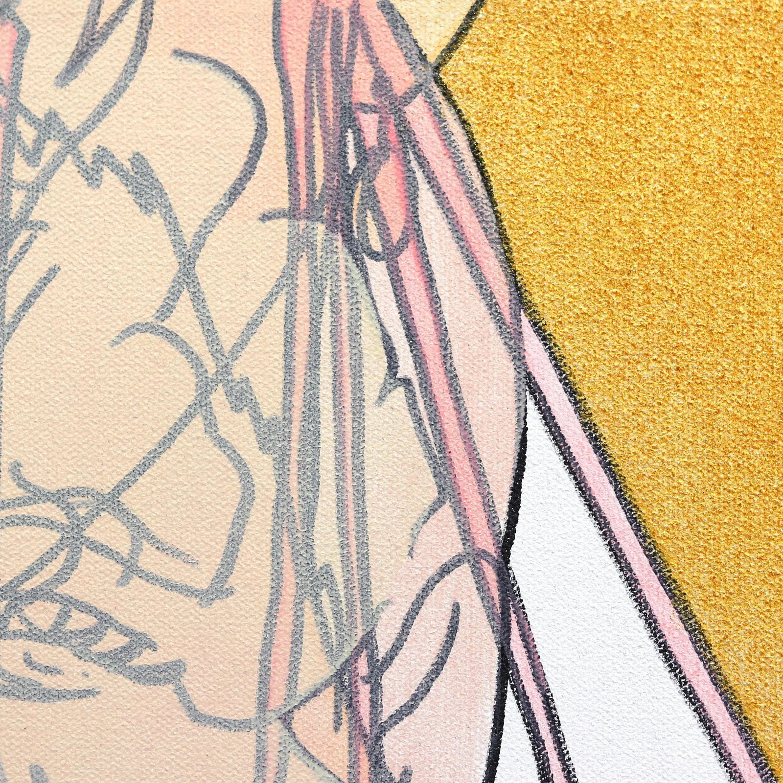 Untitled (Pinkie) - Figurative Portrait Woman Original Artwork by Hilary Bond - 7