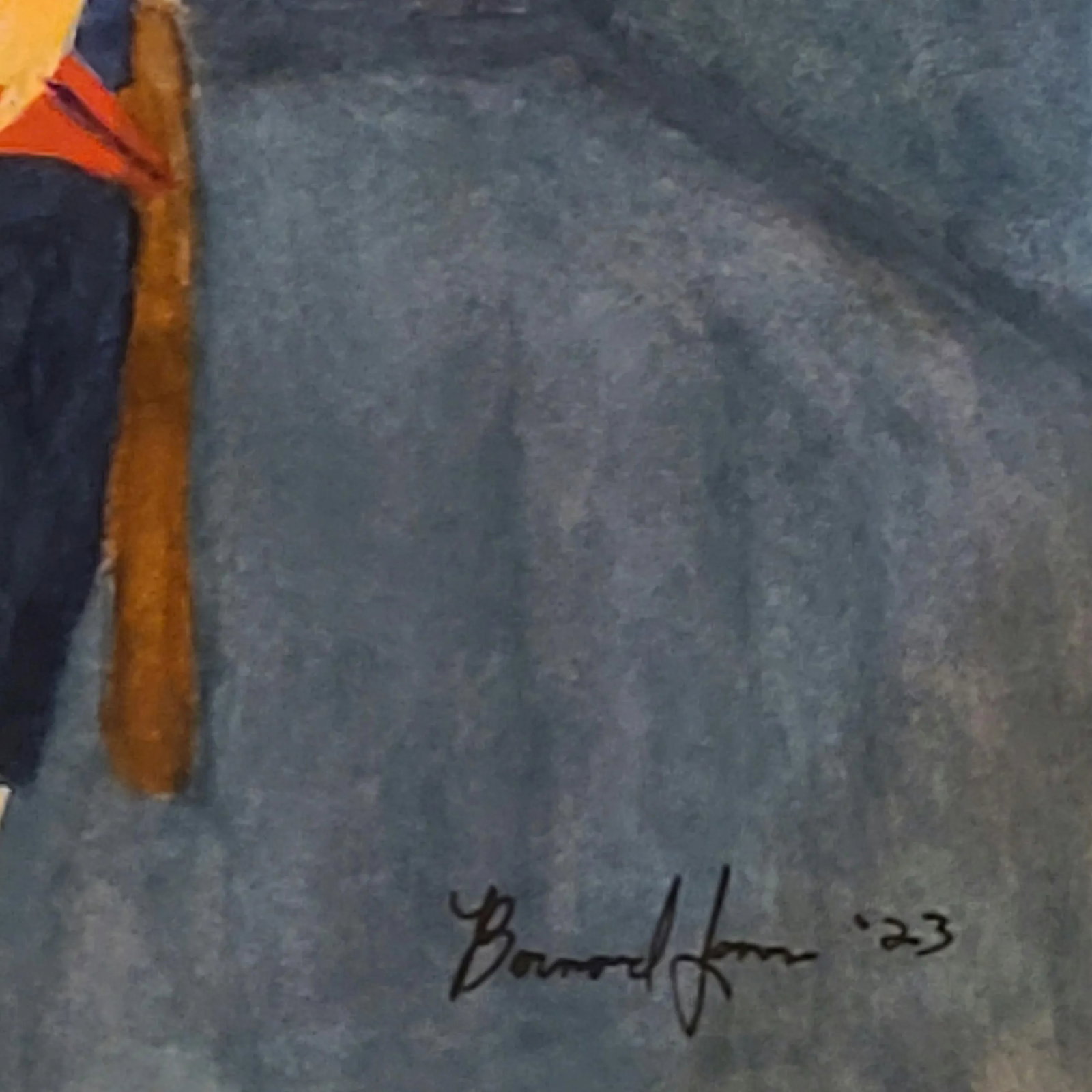 Original Watercolor Painting of Boy With Sailboat - 4