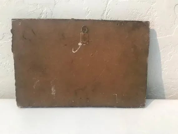 Copper Relief Sculpture Depicting Gluttony - 2