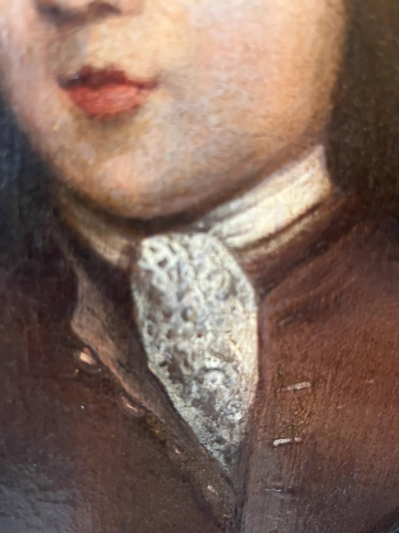 19th Century Portrait Oil Painting of a Boy, Framed - 7