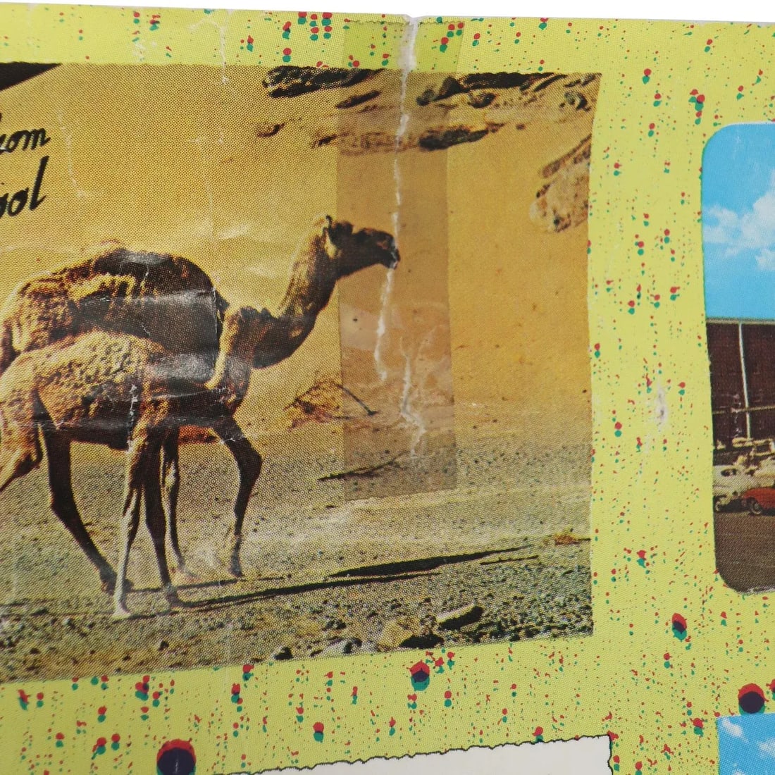Vintage Fiorucci Travel Postcard Collage Poster 1979 - 8