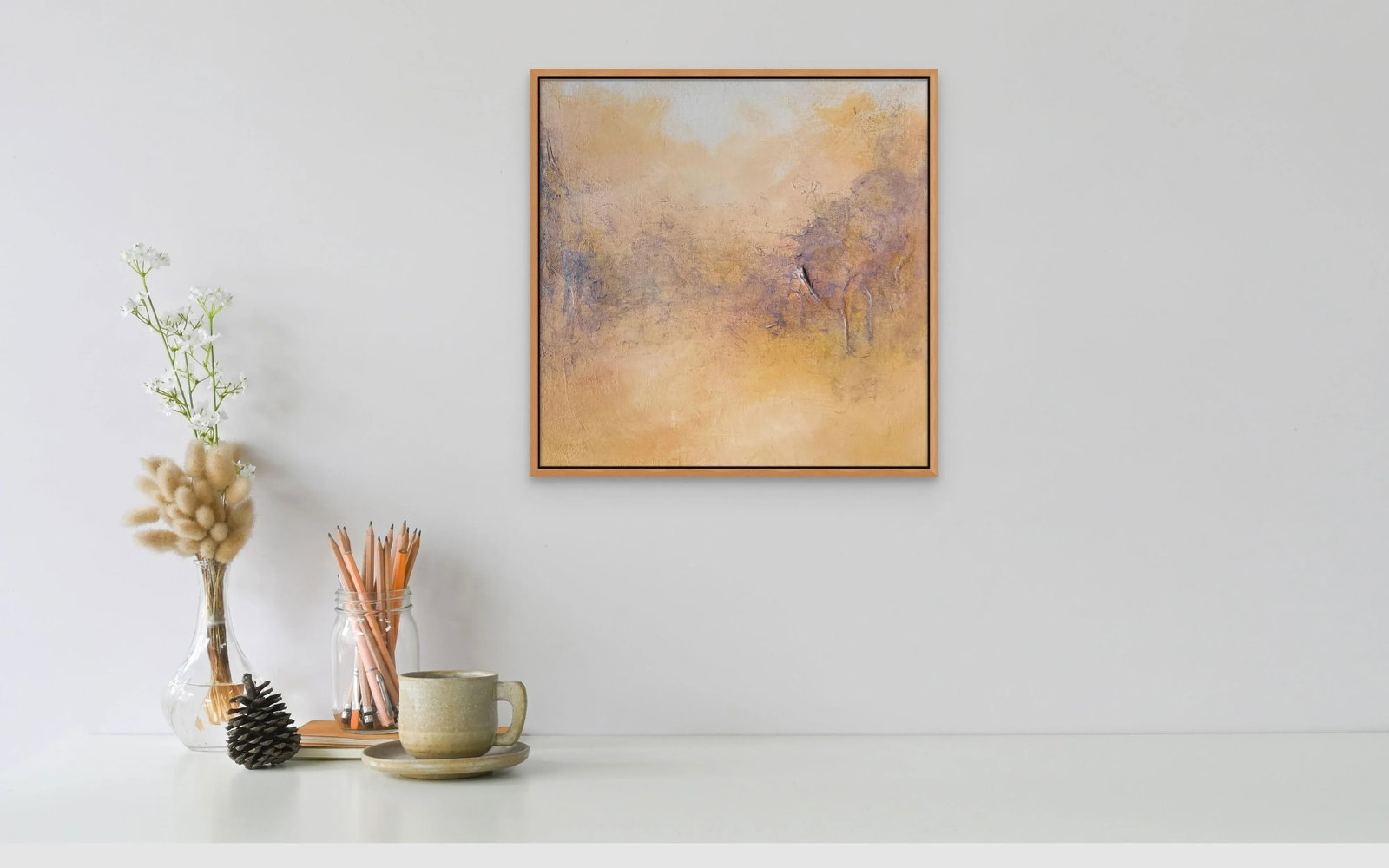 Original Abstract Textured Canvas Art Painting - 6
